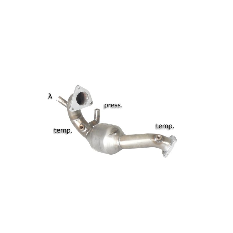 DOWNPIPE CATALIZZATO 3.0 TDI