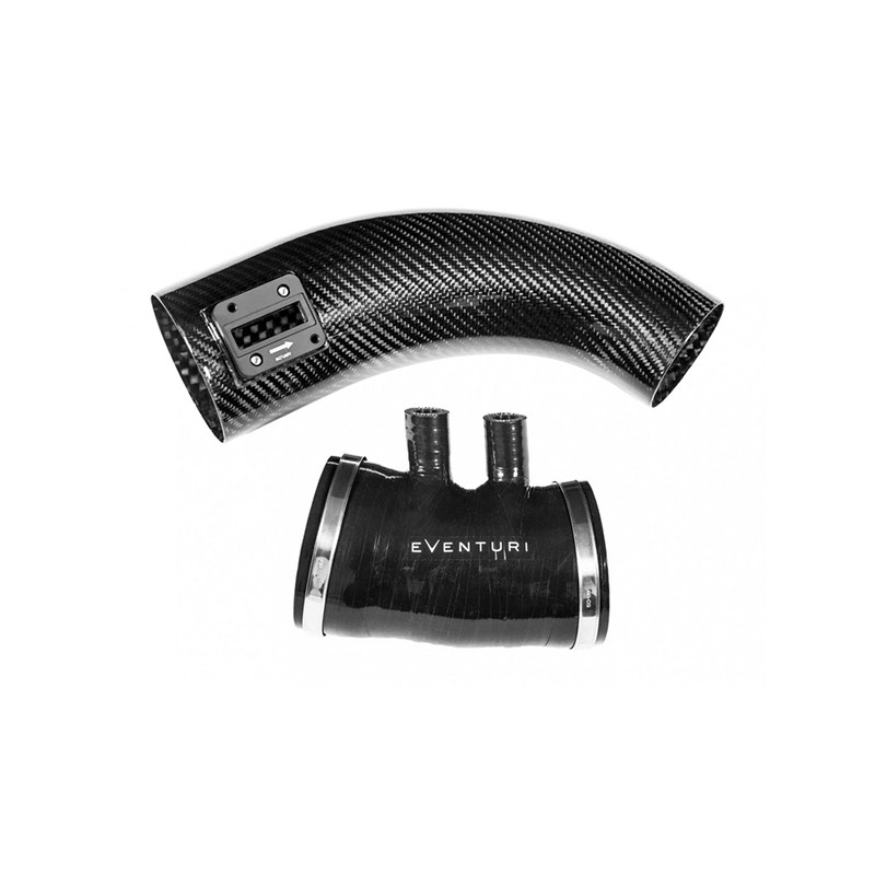 TUBO MAF CARBONIO + TUBO SILICONE HONDA FK2