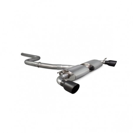 CATBACK NON RESONATED GTI BLACK