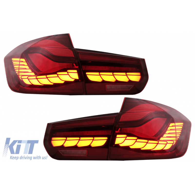 FANALI POSTERIORI OLED DYNAMIC M4 DESIGN RED