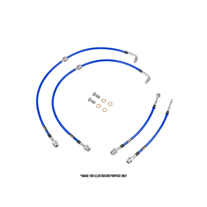 KIT TUBI FRENO IN TRECCIA CUSTOM