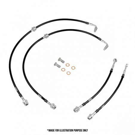 KIT TUBI FRENO IN TRECCIA CUSTOM