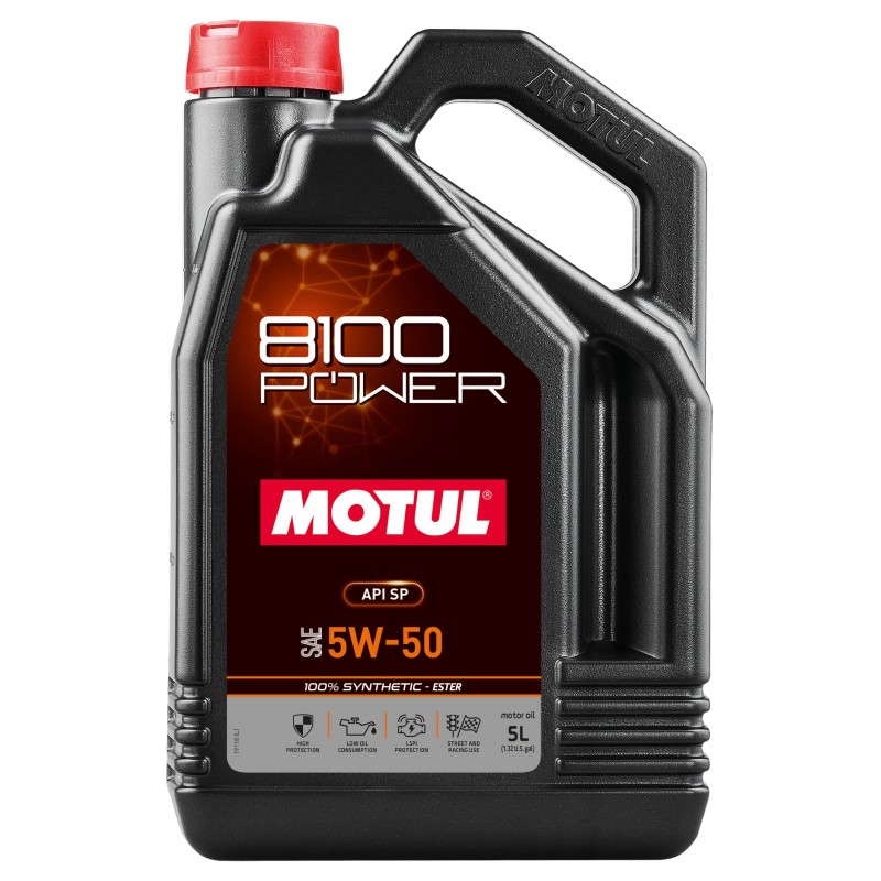 OLIO MOTORE 8100 POWER 5W50 5LT