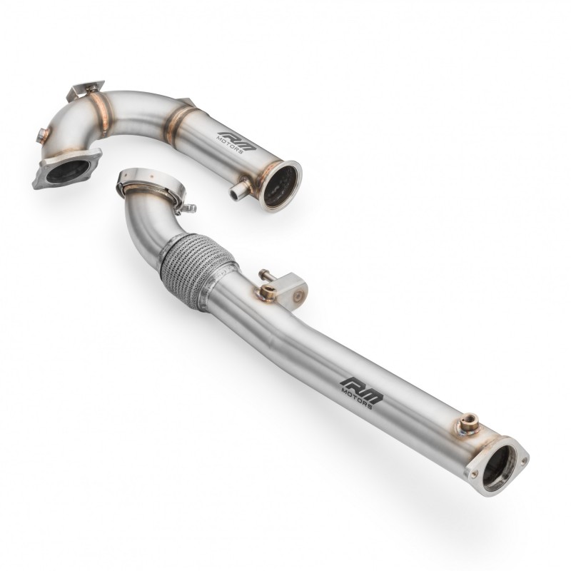 DOWNPIPE DECAT + FRONT FLEX PIPE I20 N