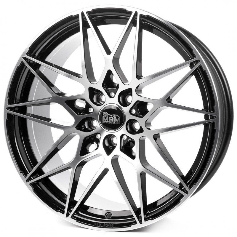 CERCHI B2 BLACK FRONT POLISH