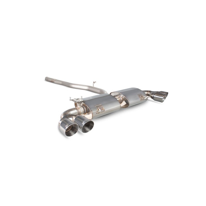 CATBACK LOUDER VALVED S1 POLISHED