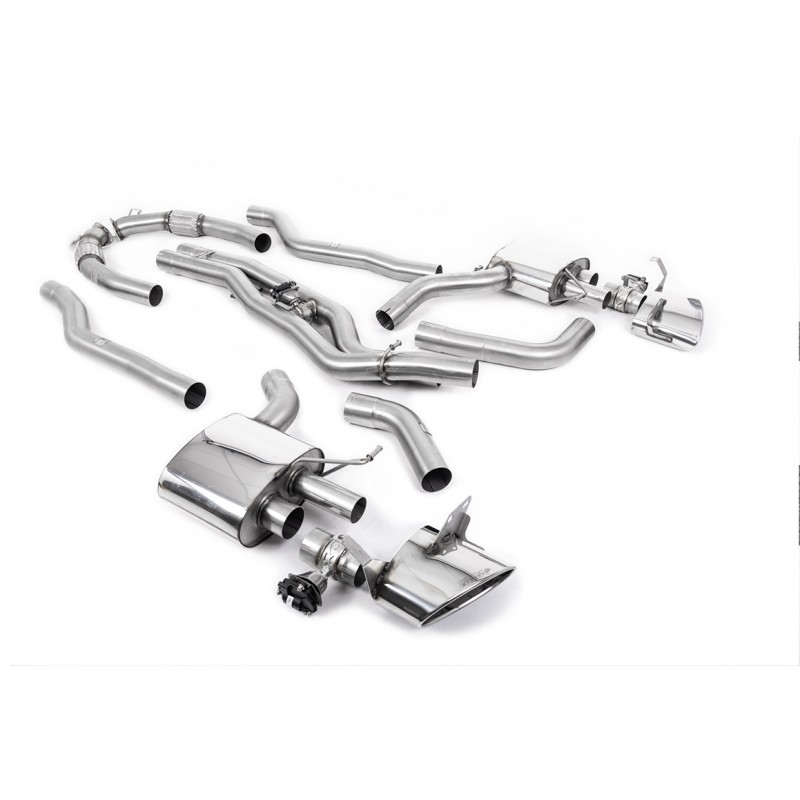 GPF-BACK EXHAUST RS6 C8 4.0 V8 POLISHED