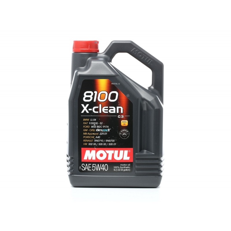 OLIO MOTORE 8100 X-CLEAN 5W40 5LT