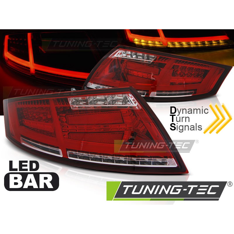 FARI POSTERIORI LED DYNAMIC RED WHITE