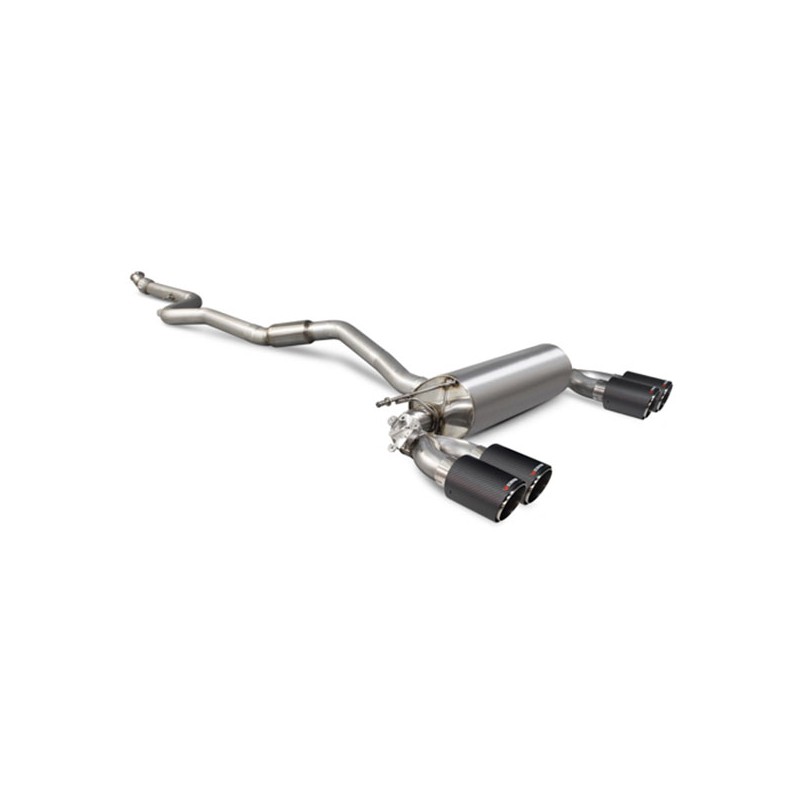 CATBACK RACING VALVED CARBON M2