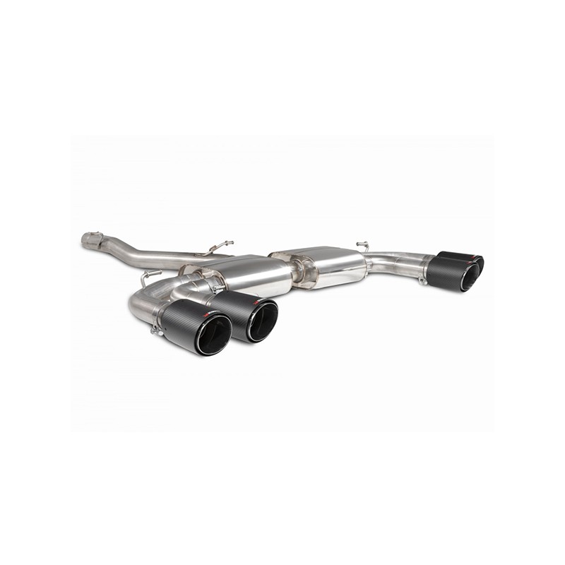 CATBACK GPF-BACK LOUDER CARBON 2.0 TSI 4 DRIVE