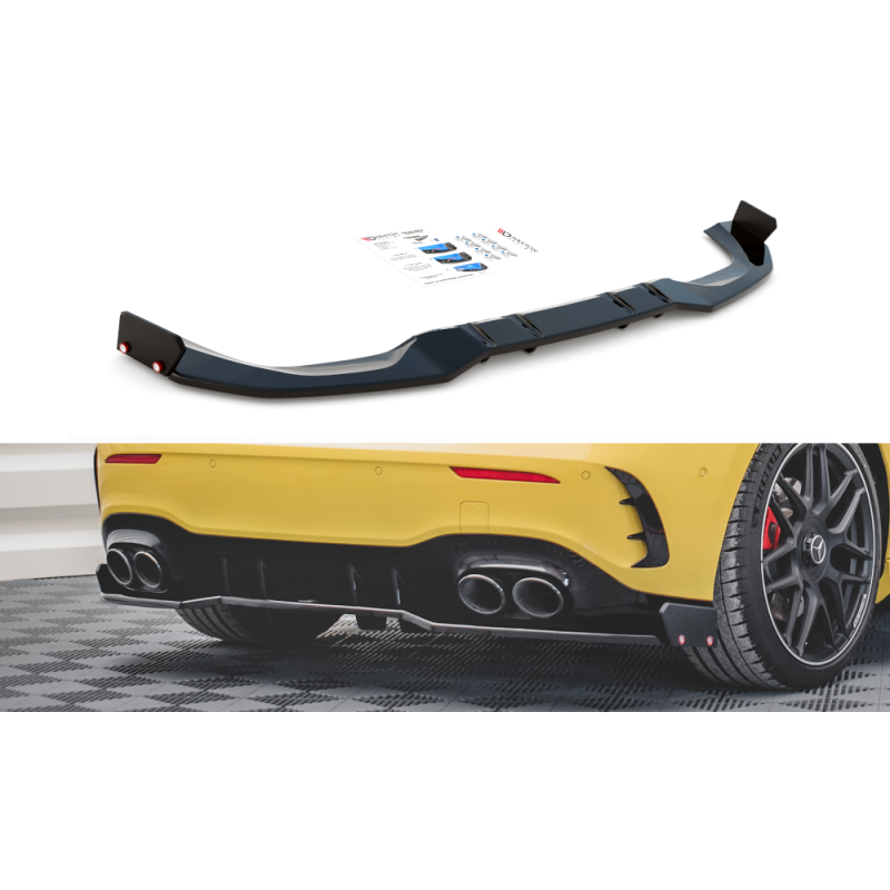 DIFFUSORE CENTRALE + FLAP LATERALI A45-S