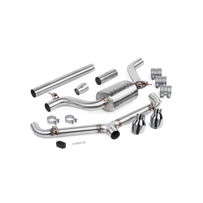 CATBACK SILENCED POLISHED GTI