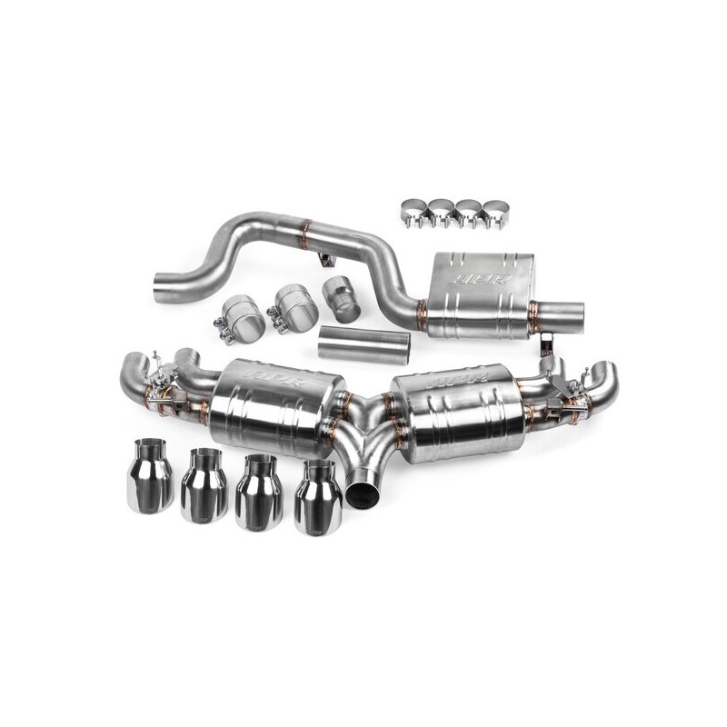 CATBACK SILENCED POLISHED S3 8V SPORTBACK-T-ROC