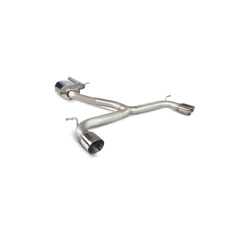 CATBACK LOUDER POLISHED GTI-CLUBSPORT