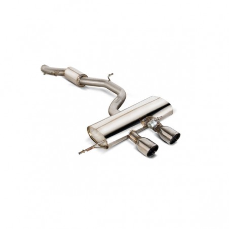 CATBACK RESONATED RACING R20