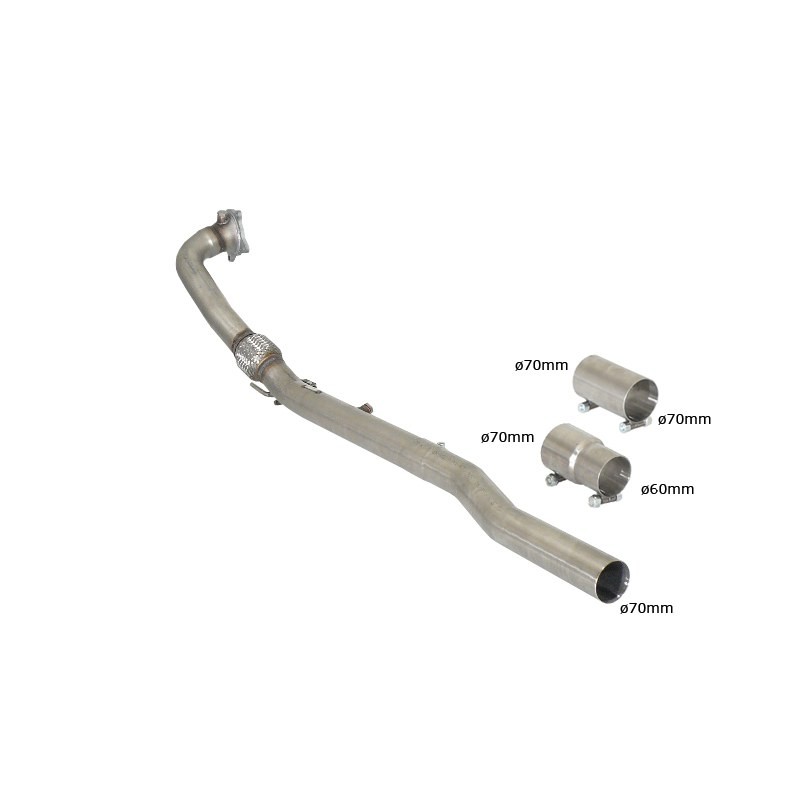 DOWNPIPE DECAT 2.0T EA113 4WD