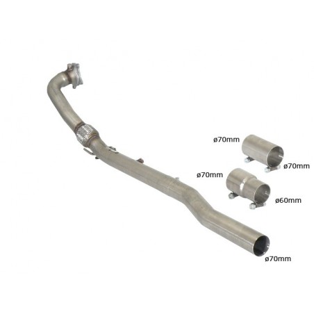 DOWNPIPE DECAT 2.0T EA113 4WD