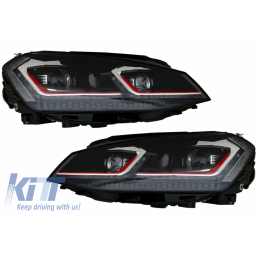 FARI ANTERIORI LED DYNAMIC MK7.5 GTI LOOK