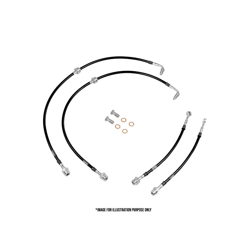 KIT TUBI FRENO IN TRECCIA AUDI S1