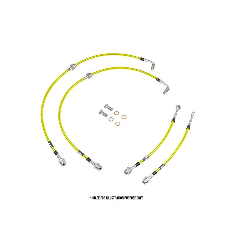 KIT TUBI FRENO IN TRECCIA HYUNDAI I30N