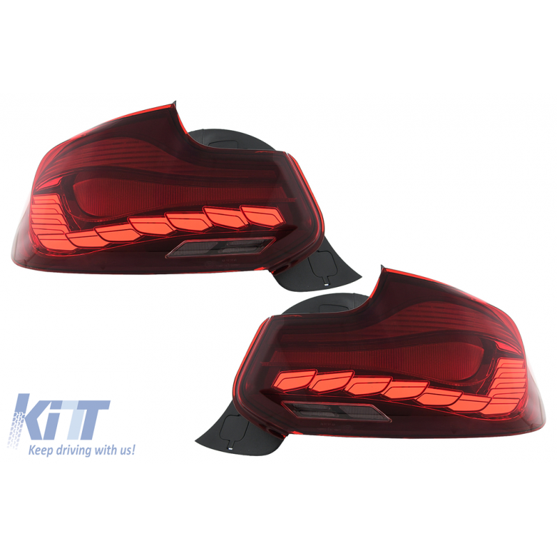 FANALI POSTERIORI OLED DYNAMIC M4 DESIGN RED