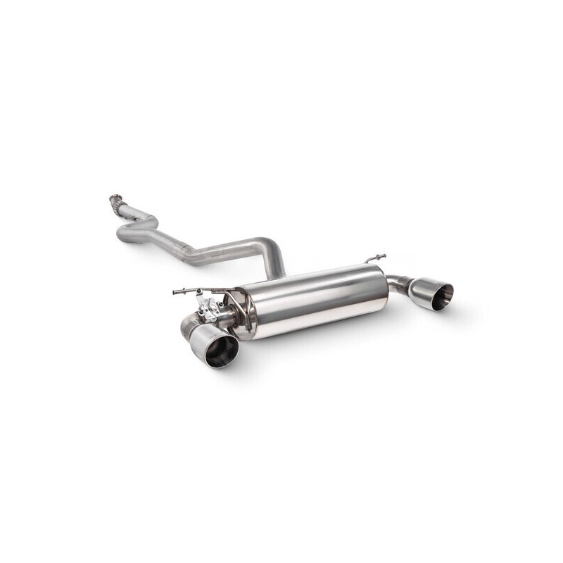 CATBACK VALVED NON-RESONATED POLISHED 235I