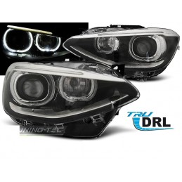 FARI ANTERIORI LED ANGEL EYES BLACK