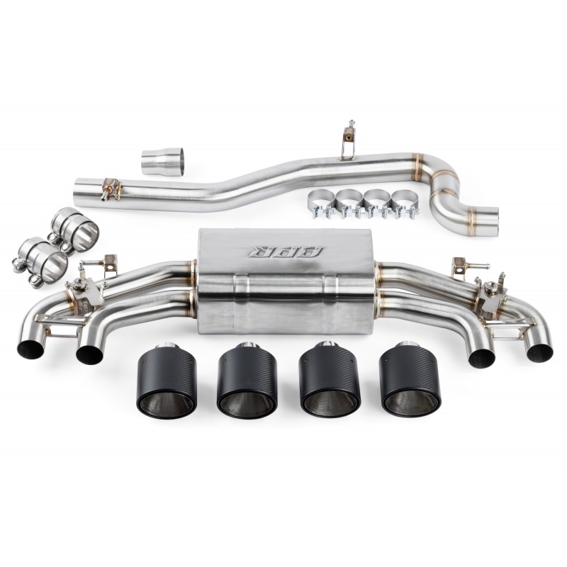 CATBACK NON-RESONATED VALVED CARBON