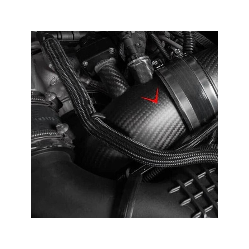 INLET PIPE CARBON MATT M5 G9X