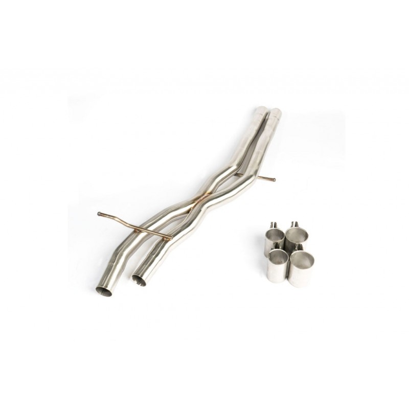 RESONATOR DELETE FRONT S4 B9 QUATTRO 3.0T V6 NON GPF