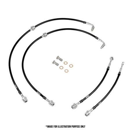 KIT TUBI FRENO IN TRECCIA A3 8P-S3 8P
