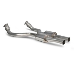 RESONATOR DELETE FRONT AUDI S4 B8-S5 8T 3.0 TFSI