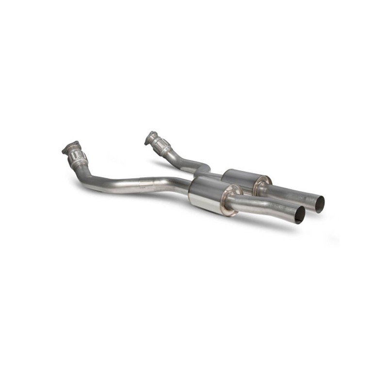 RESONATOR DELETE FRONT AUDI S4 B8-S5 8T 3.0 TFSI