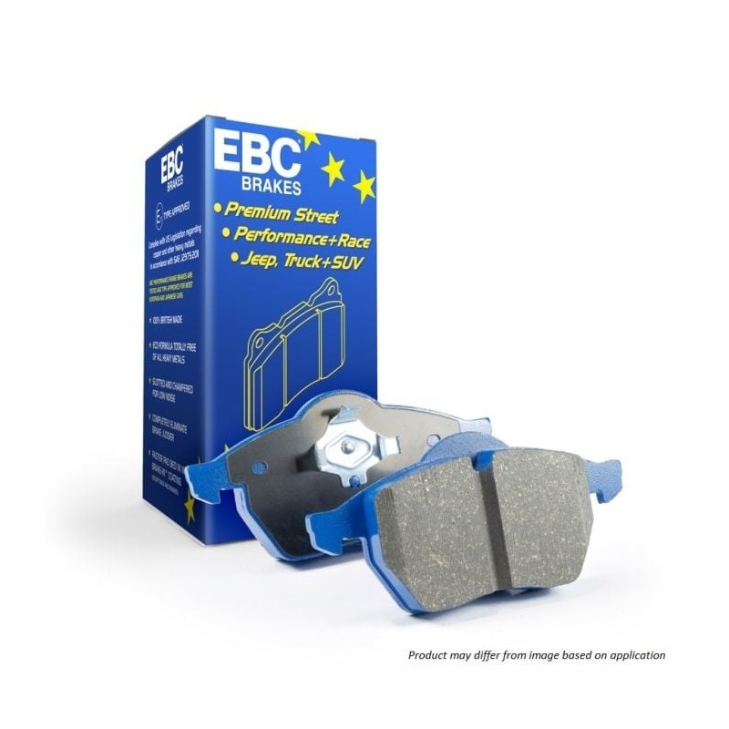 BRAKE PADS POSTERIORI BLUE STUFF