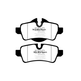 BRAKE PADS POSTERIORI YELLOW STUFF