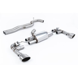 CATBACK RACE-NON RESONATED 80MM SPORTBACK TITANIUM