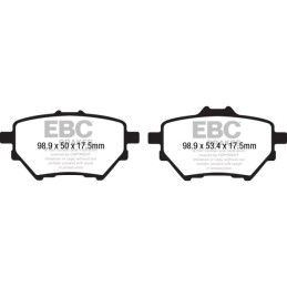BRAKE PADS POSTERIORI YELLOW STUFF
