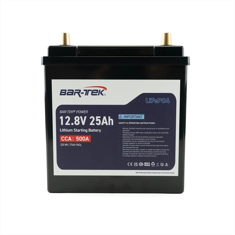 BATTERIA LEGGERA LITHIUM LIFEPO4