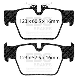 BRAKE PADS POSTERIORI YELLOW STUFF