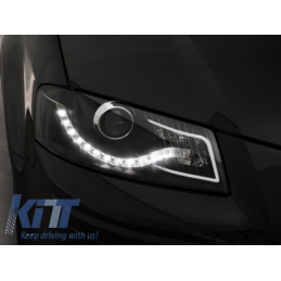 FARI ANTERIORI DAYLIGHT DRL BLACK PRE-FACELIFT