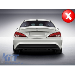 DIFFUSORE POSTERIORE CLA45 FACELIFT