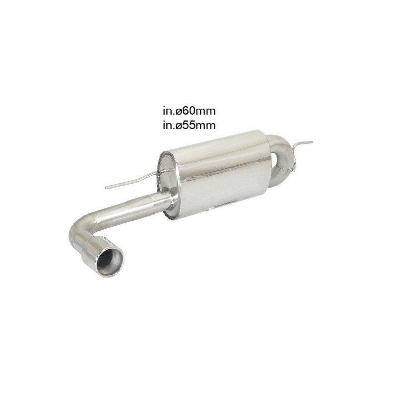 TERMINALE RESONATED SINGOLA USCITA DX