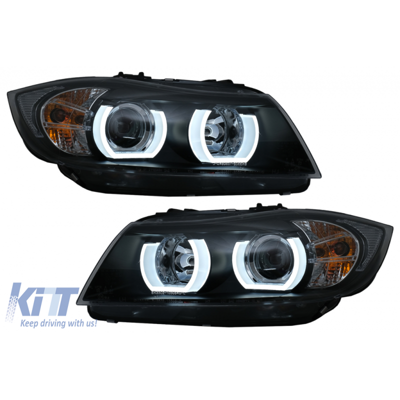 FARI ANTERIORI U-LED BLACK